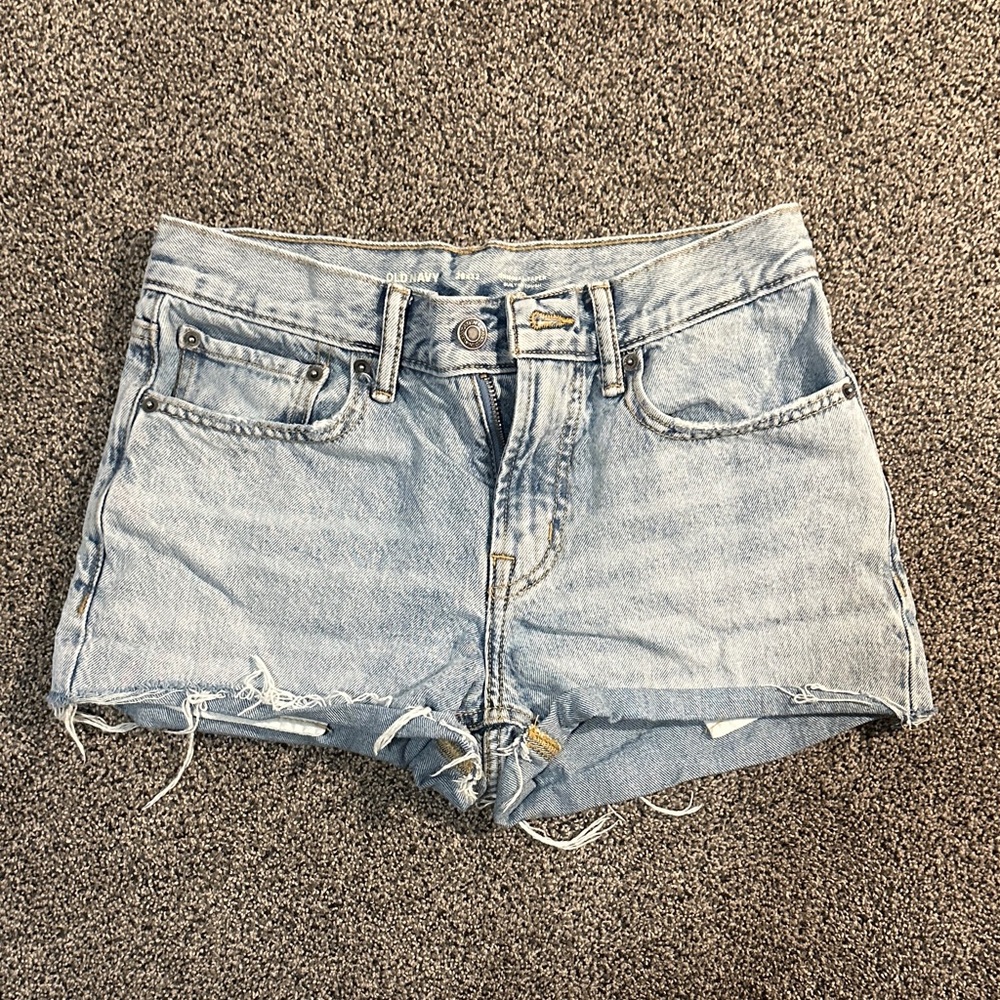 Old Navy Light Blue Jean Shorts